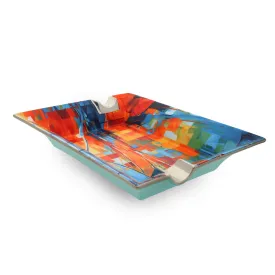 Graff'ty Ashtray Porcelain Multicolor