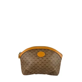 Gucci Brown Zipper Pouch