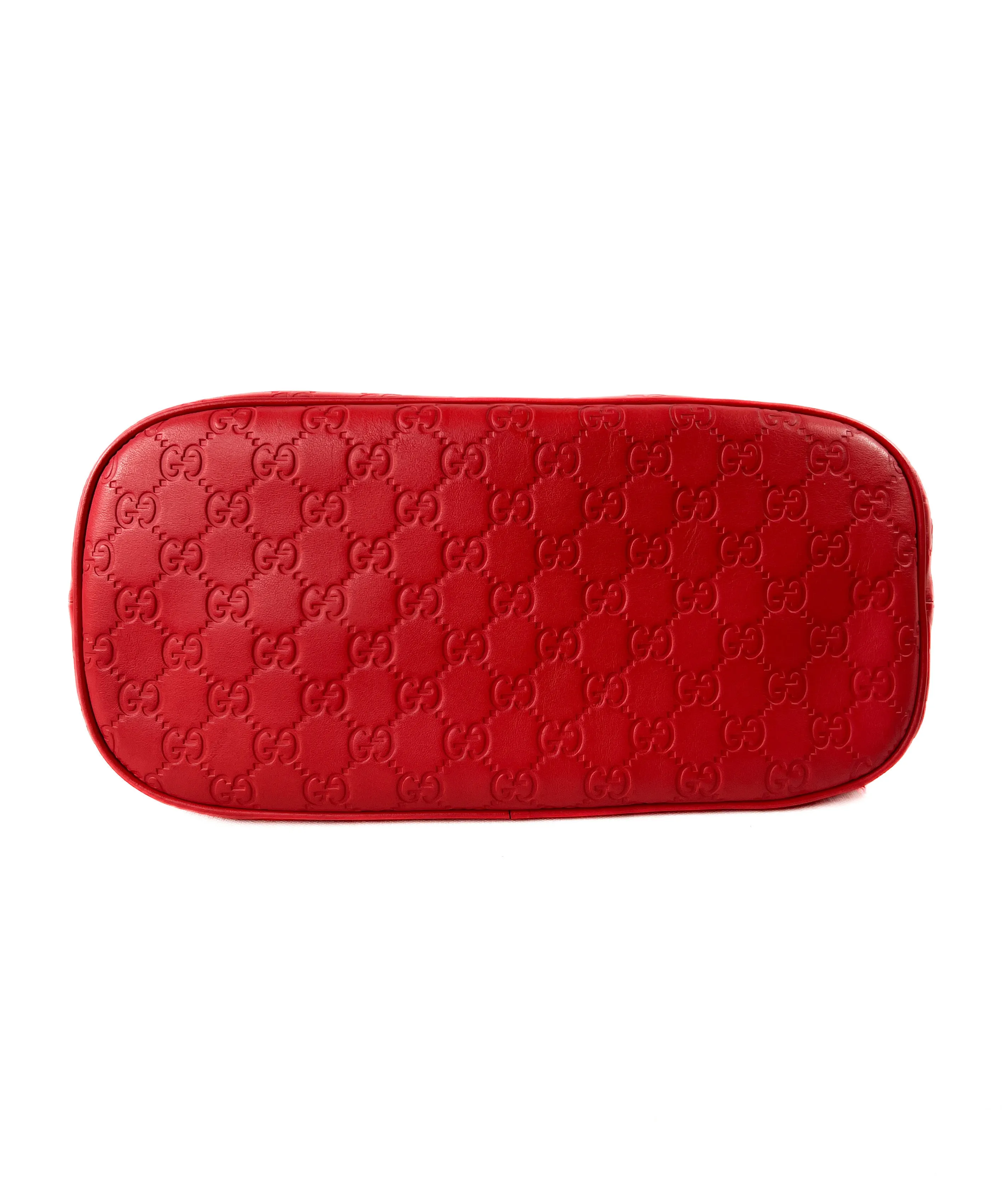 Gucci red Poppy dome bag 420023 493075