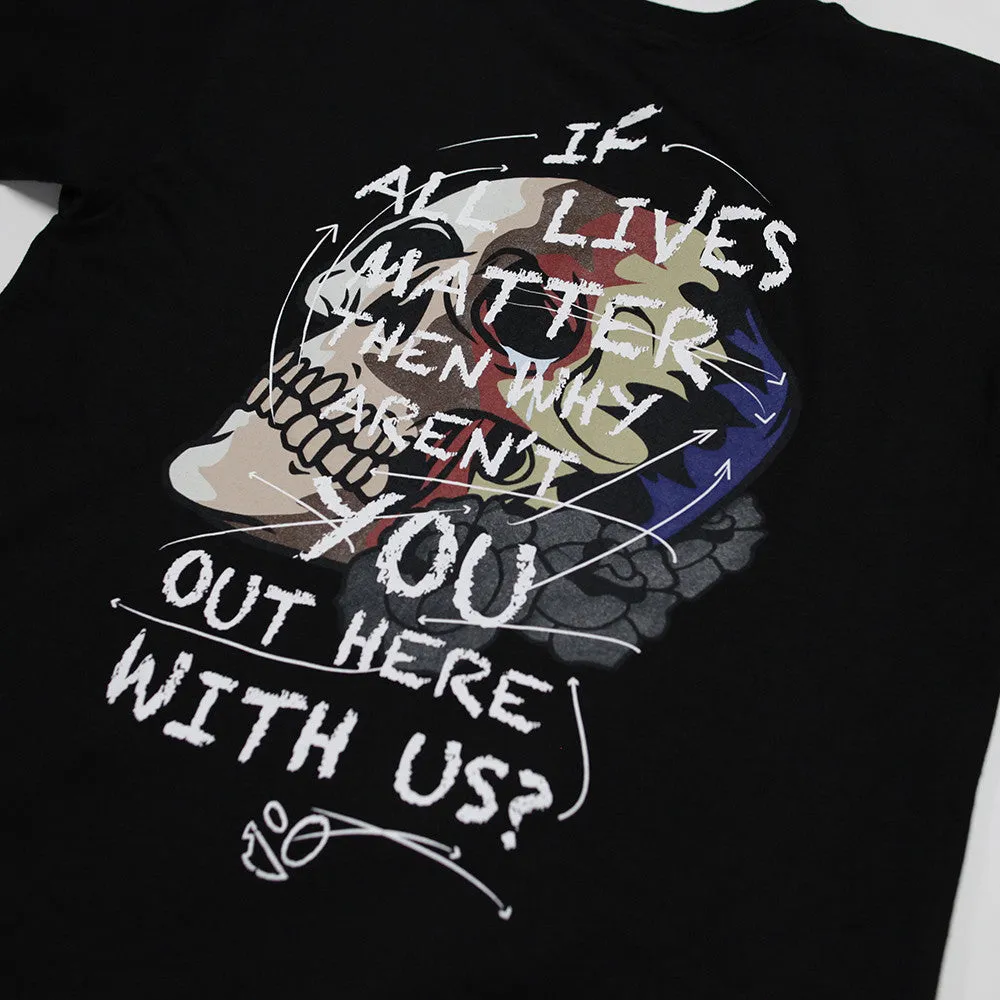 IF ALL LIVES MATTER Black Tee