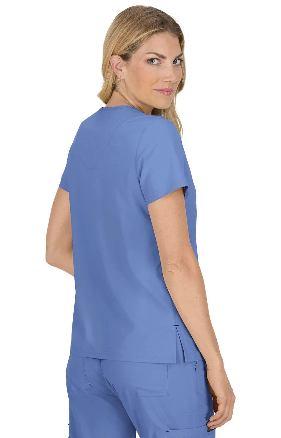 koi Basics Becca Women's 4-Pocket Stretch Scrub Top