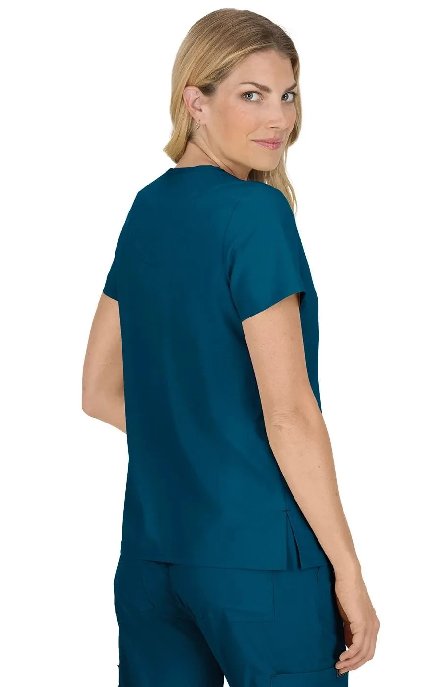 koi Basics Becca Women's 4-Pocket Stretch Scrub Top