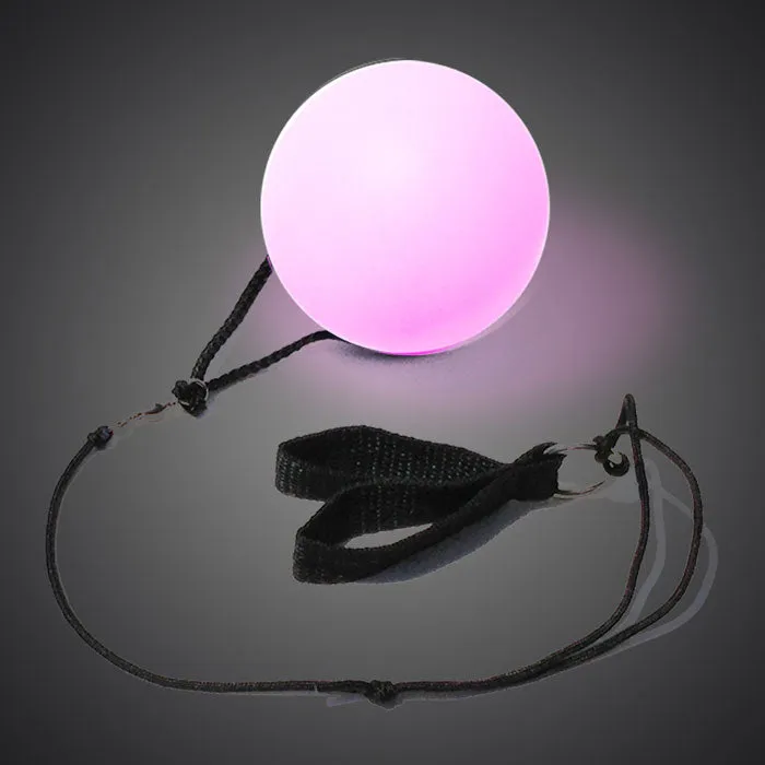 L.E.D. Poi Ball with strap