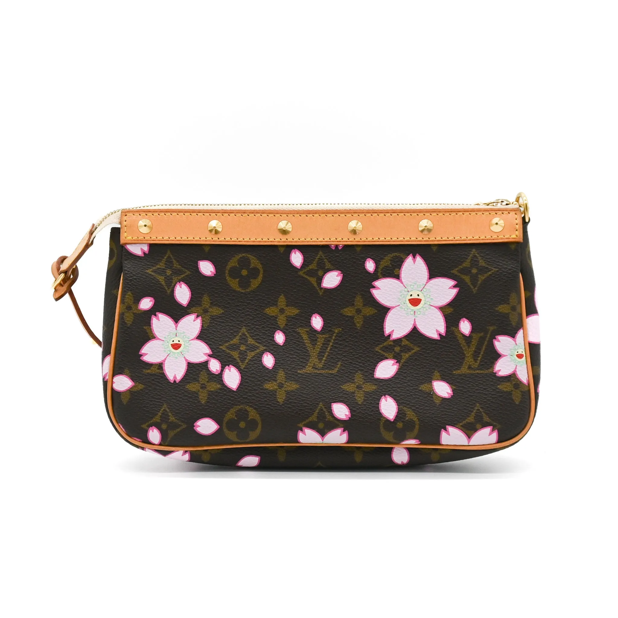 Louis Vuitton Takashi Murakami Cherry Blossom Monogram Pochette Accessoires