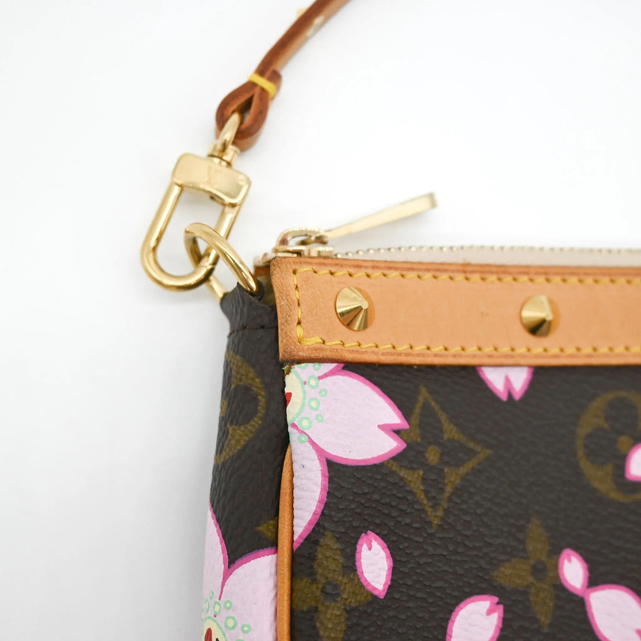 Louis Vuitton Takashi Murakami Cherry Blossom Monogram Pochette Accessoires