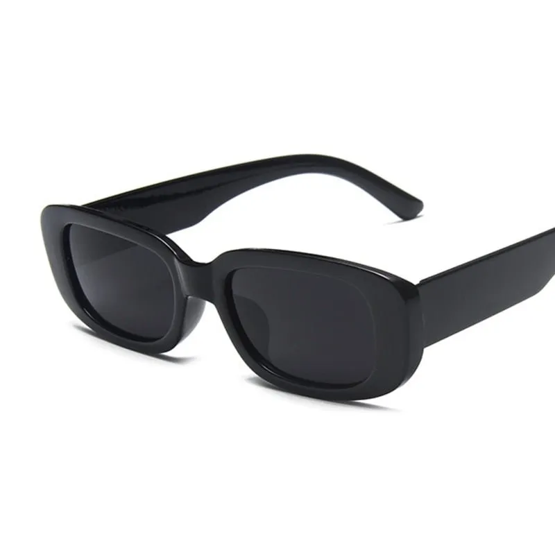 Luxury Brand Travel Small Rectangle Sun Glasses