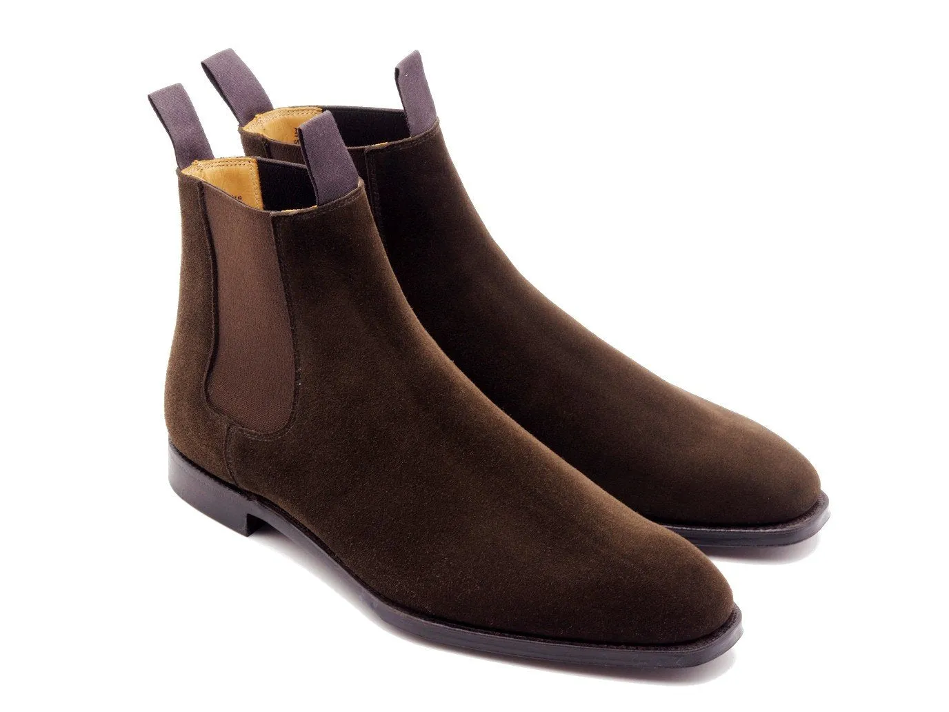 Maitland Dark Brown Calf Suede