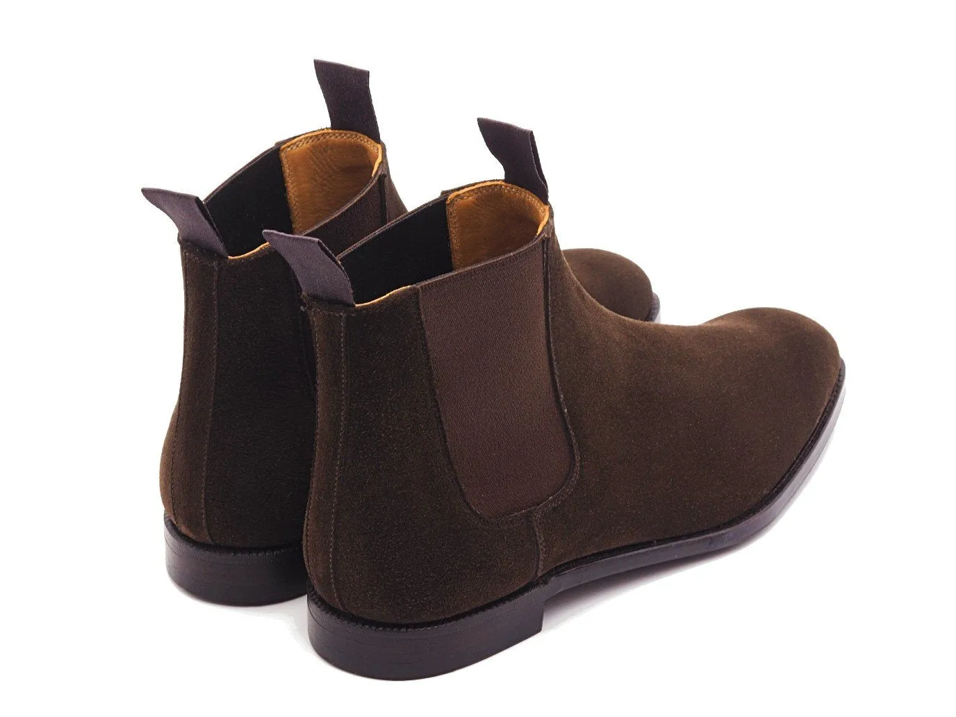 Maitland Dark Brown Calf Suede