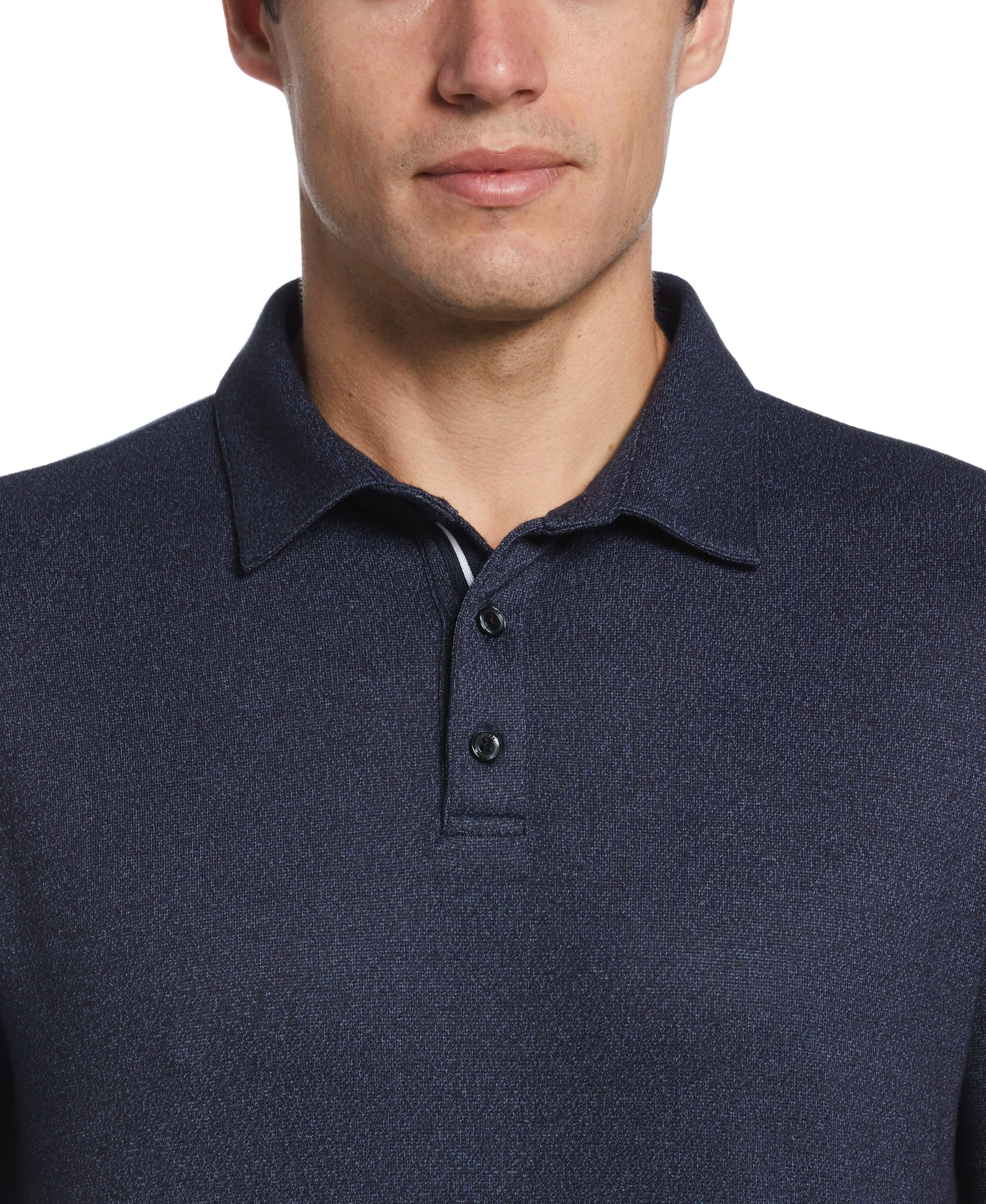 Marled Heather Polo