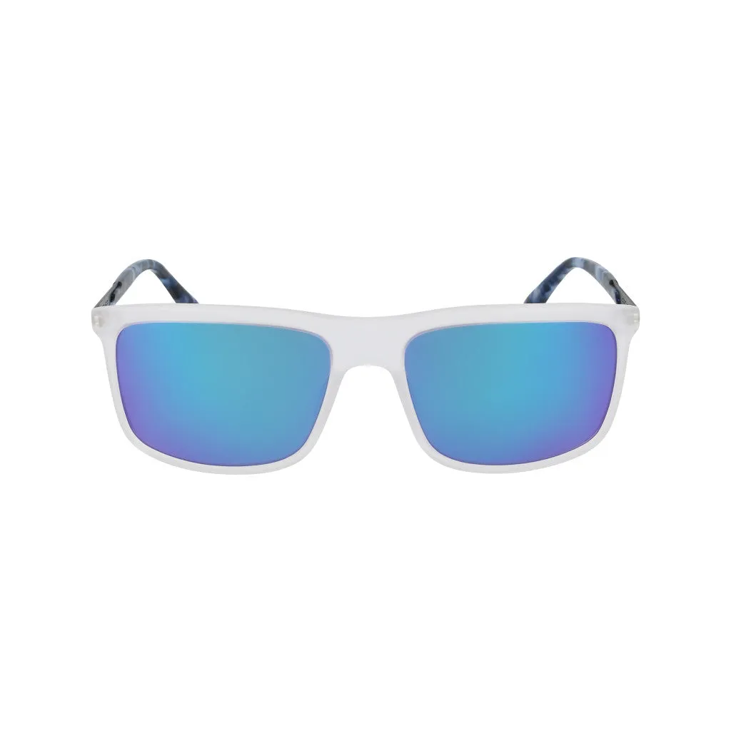 Matte Square Sunglasses - Ice