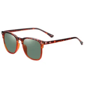 Matteo Polarized Leopard Sunglasses