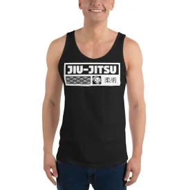 Men's Brazilian Jiu-Jitsu Tank Tops - Perfect for Grappling and Training - Dark 001