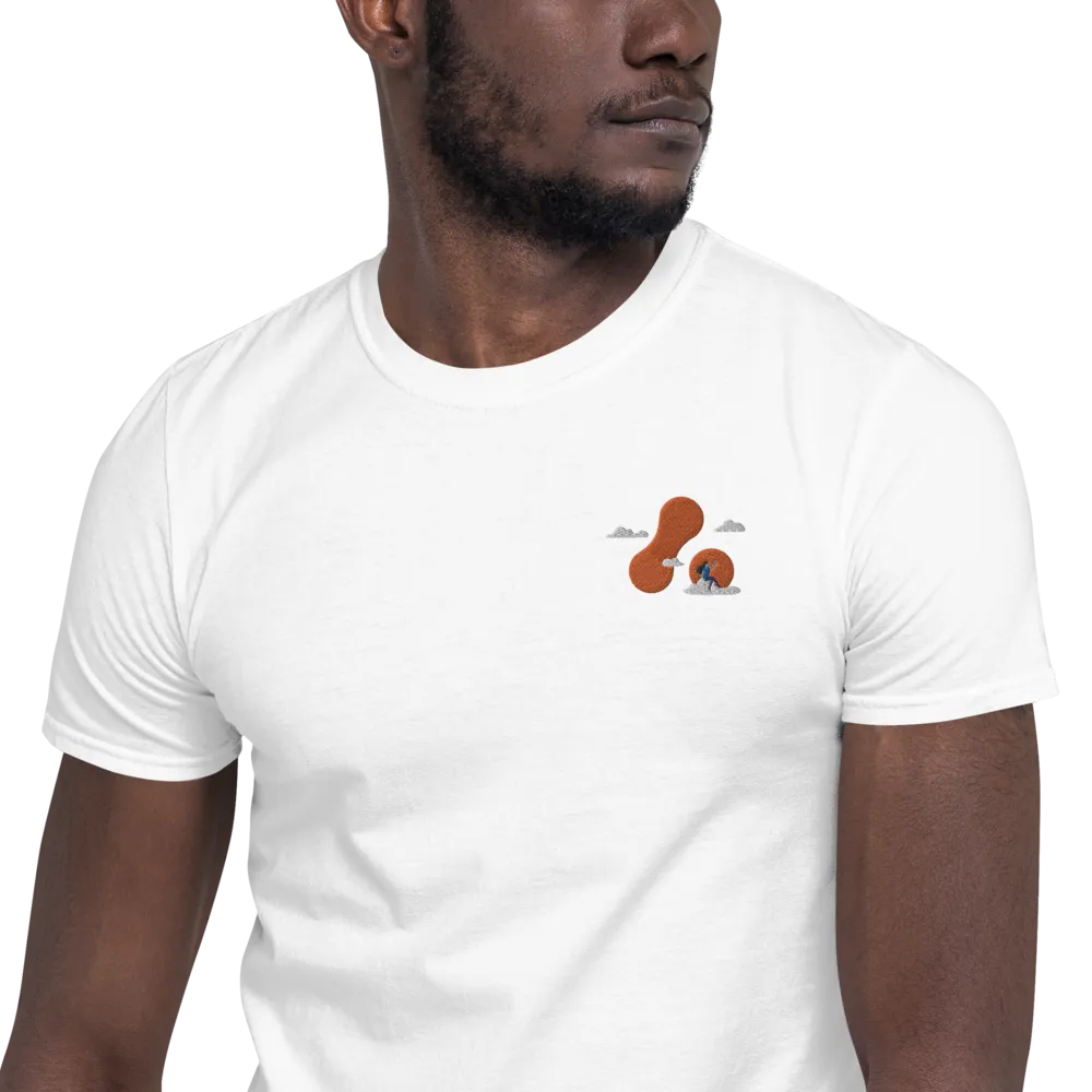 Men's Embroidered Adaptavist Cloud Design T-Shirt MC