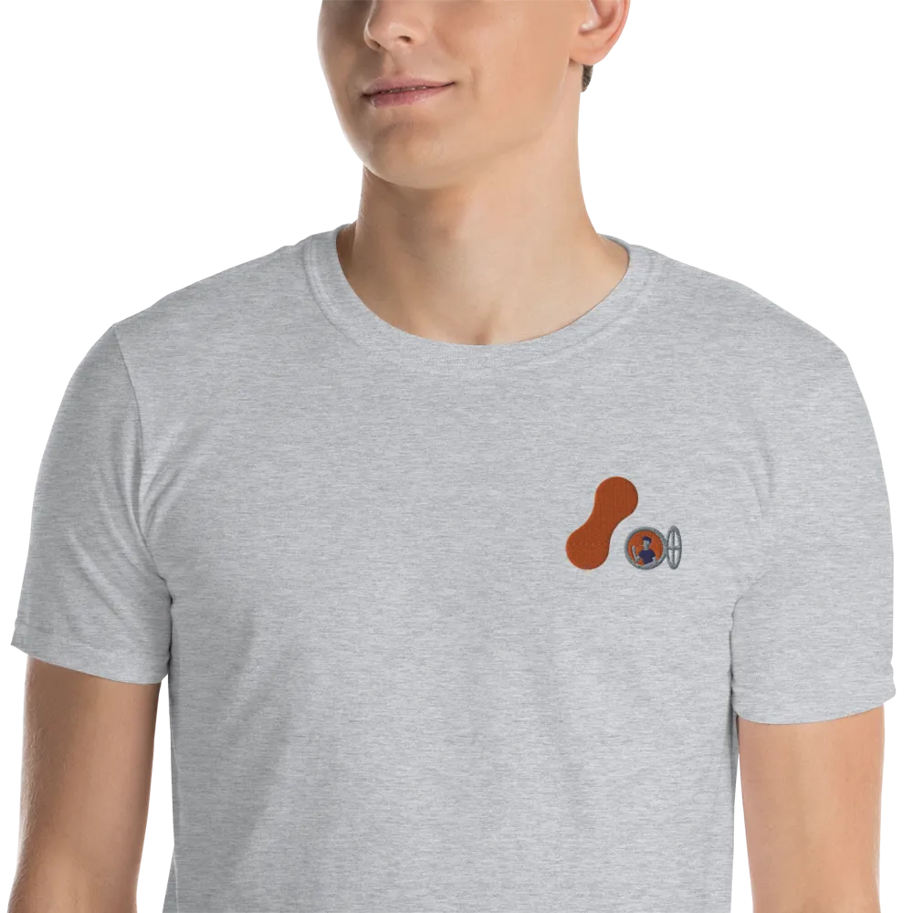 Men's Embroidered Adaptavist Hello Logo Design T-Shirt CB2