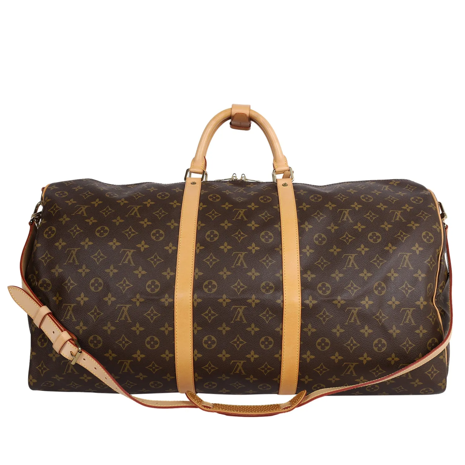 Monogram Keepall 60 Bandouliere Duffle (Authentic Pre-Owned)