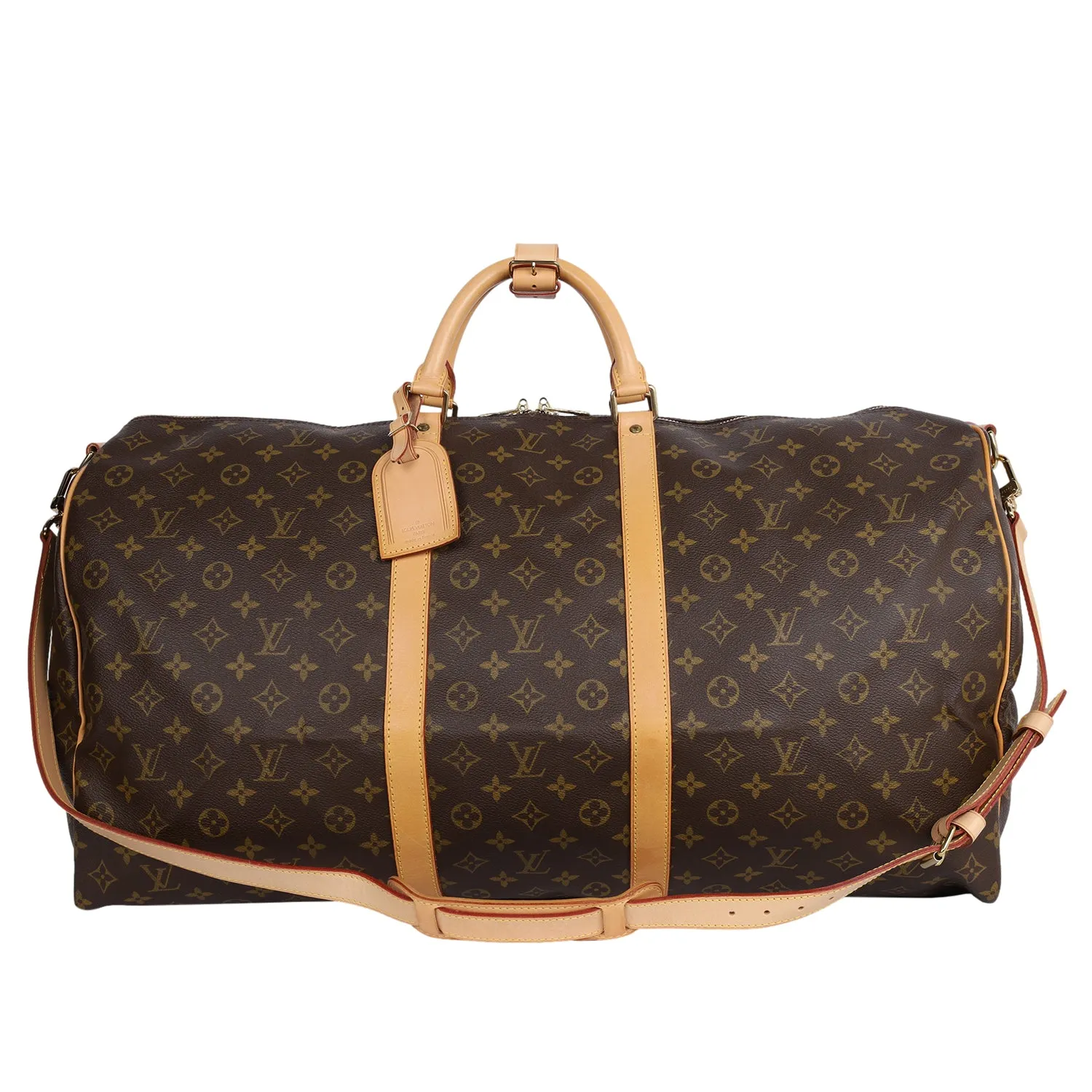 Monogram Keepall 60 Bandouliere Duffle (Authentic Pre-Owned)