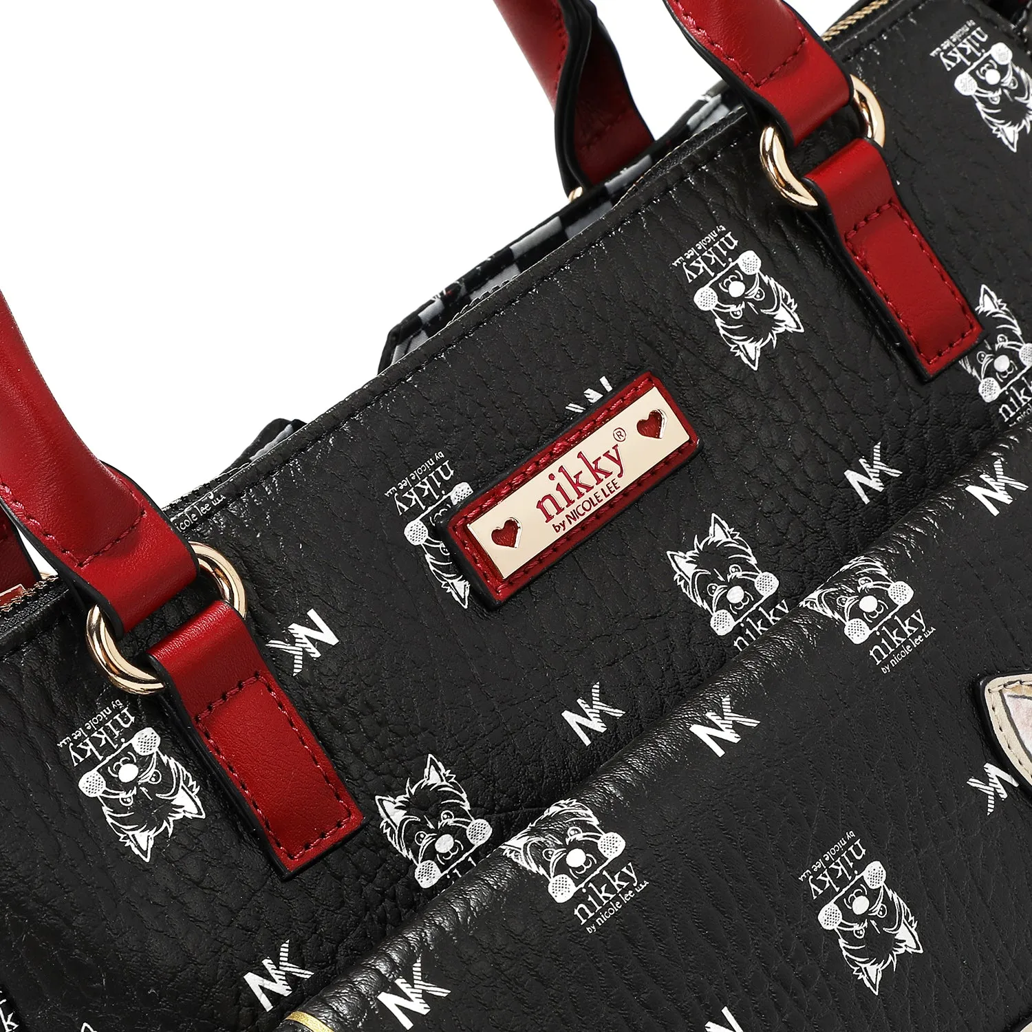 NIKKY FINDS MEOW SATCHEL BAG