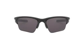 Oakley Mens Half Jacket 2.0 XL Matte Black Frame - Prizm Gray Lens - Non Polarized Sunglasses