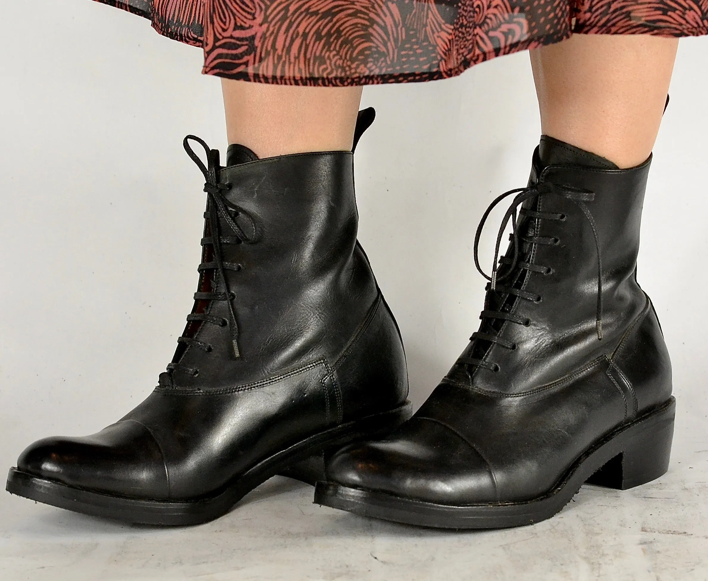 Oxford Boot | Black | Calf