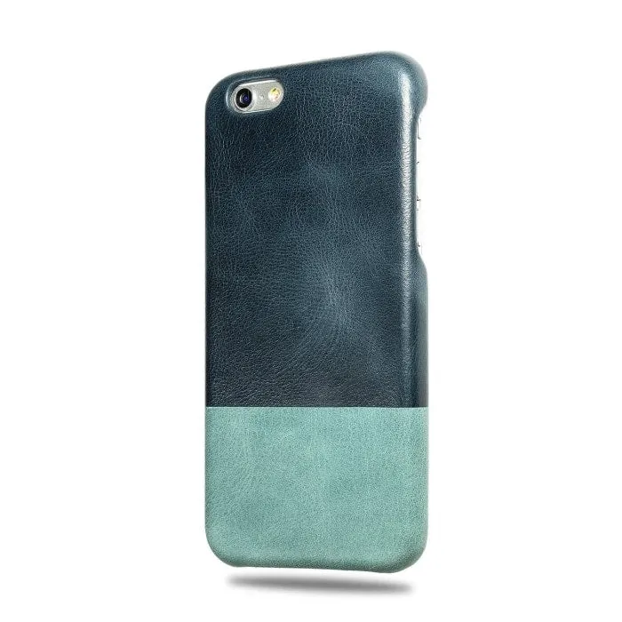 Peacock Blue & Ocean Blue iPhone 6 / iPhone 6s Leather Case (DISCONTINUED)