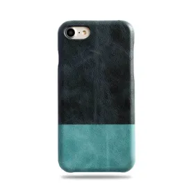 Peacock Blue & Ocean Blue iPhone SE 2 (2020) / iPhone 8 / iPhone 7 Leather Case