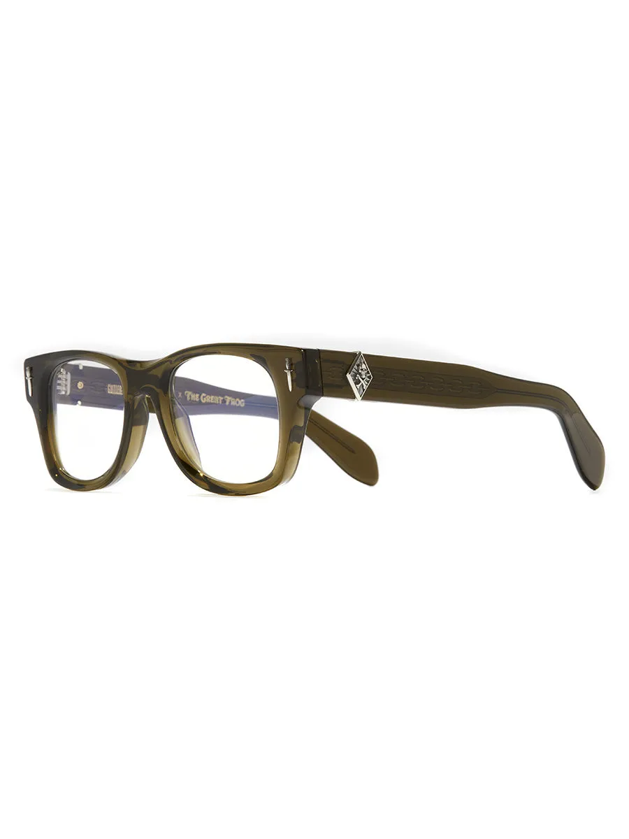 Phantom Olive eyeglasses