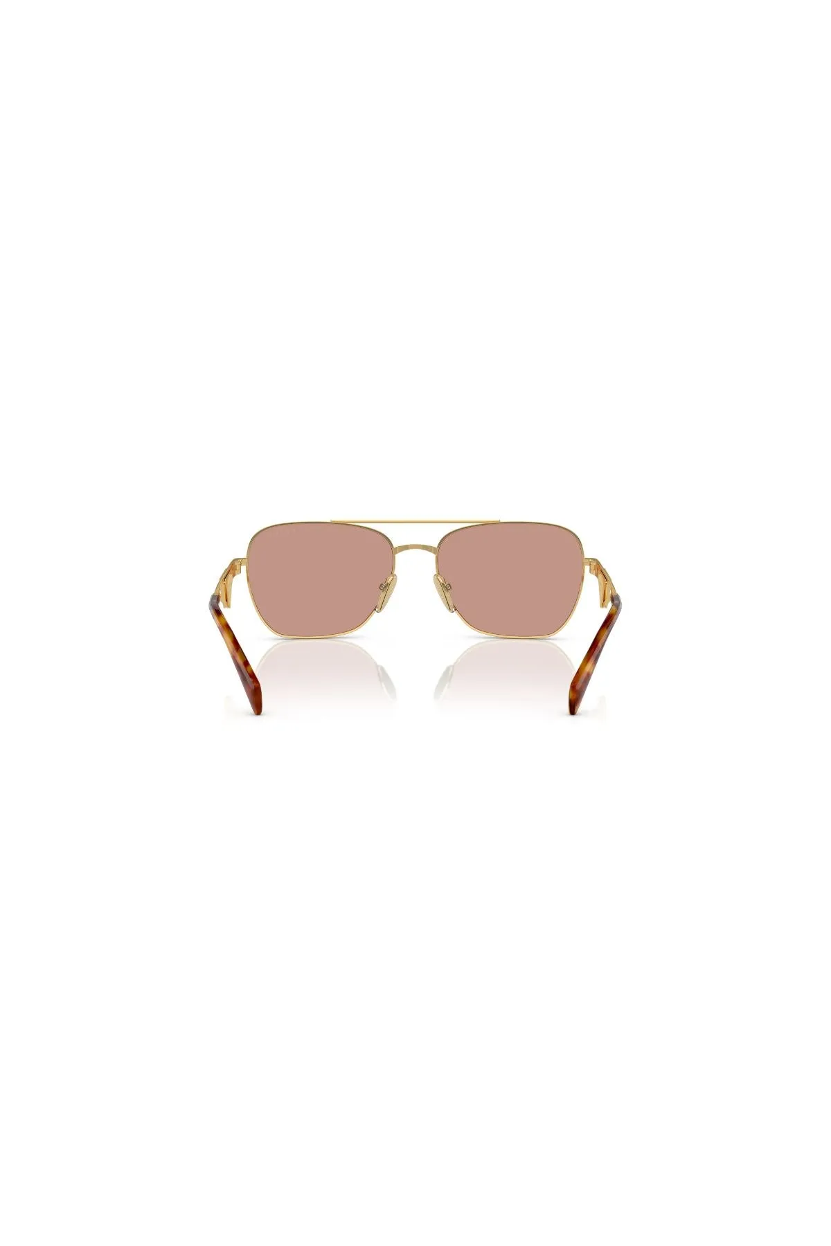 Prada Aviator Sunglasses - Gold/ Violet