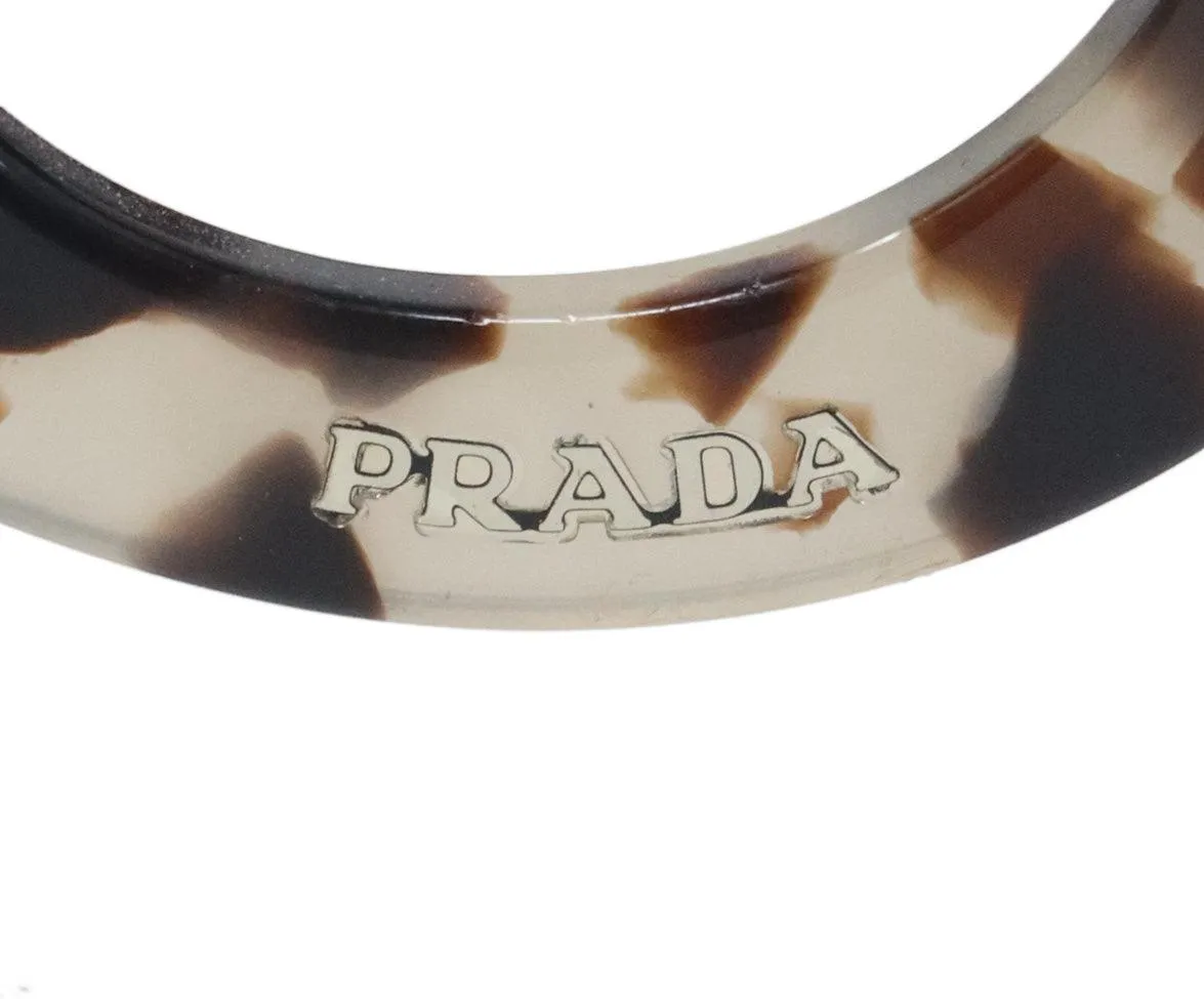 Prada Black Sunglasses w/ Tortoise Trim