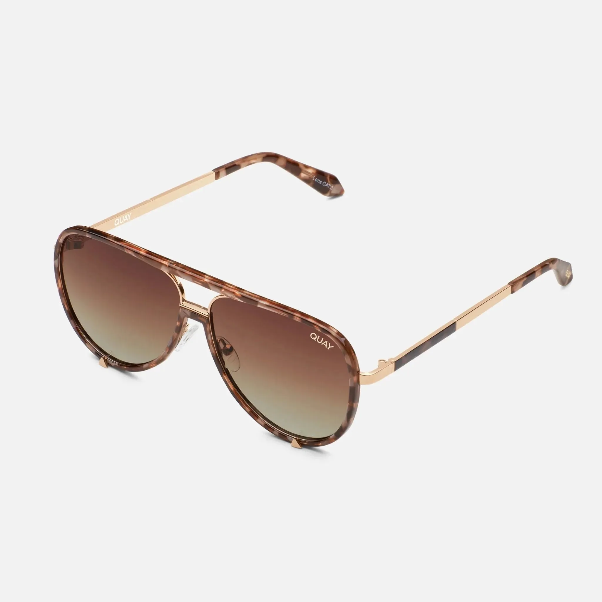 Quay High Profile Sunglasses - Tortoise