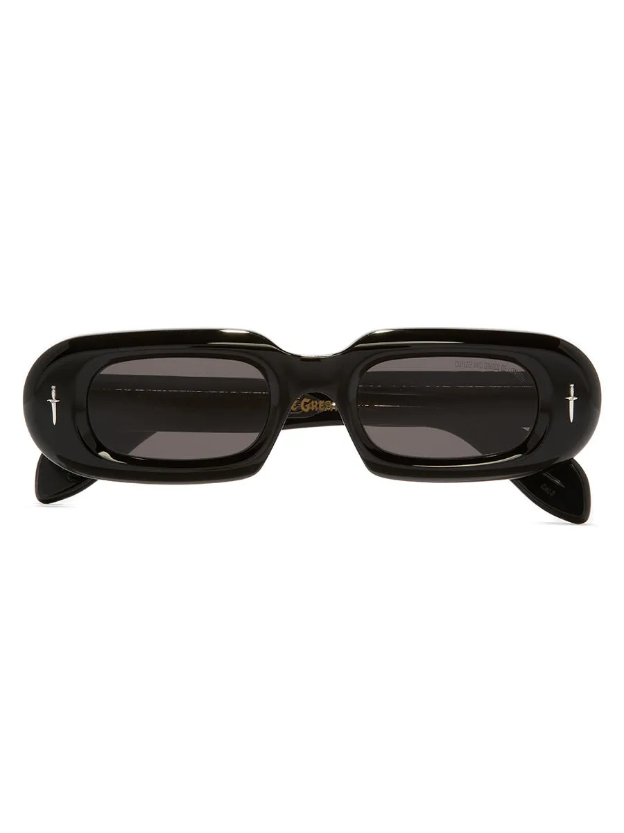 Rapture Black on Crystal sunglasses