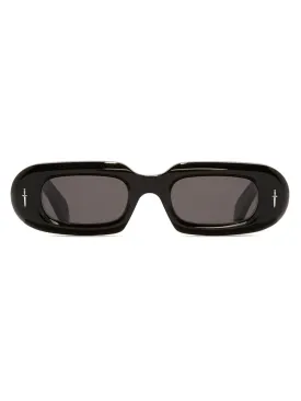 Rapture Black on Crystal sunglasses