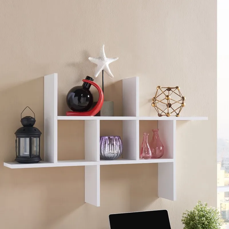 Reastein 4 Piece Novelty Wood Accent Shelf