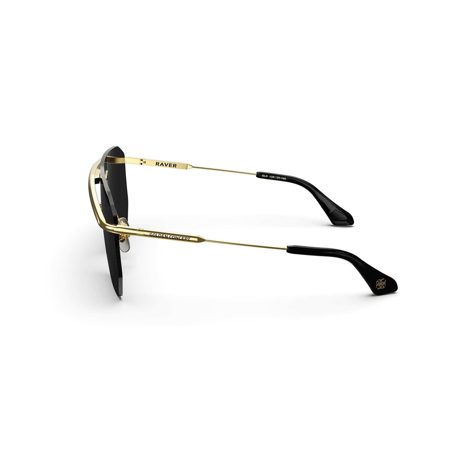 Sunglasses / Raver - Gold