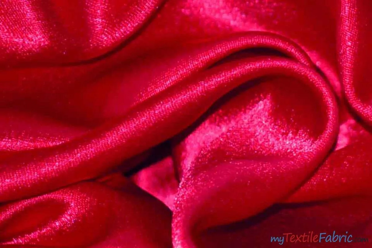 Superior Quality Crepe Back Satin - Japan Quality - 60&#34; Wide - Sample Swatch - Multiple Colors