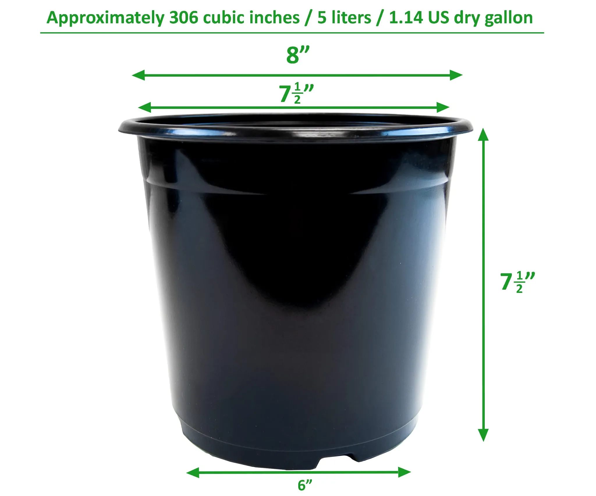 Viagrow 1 Gallon Nursery Pot (EA)