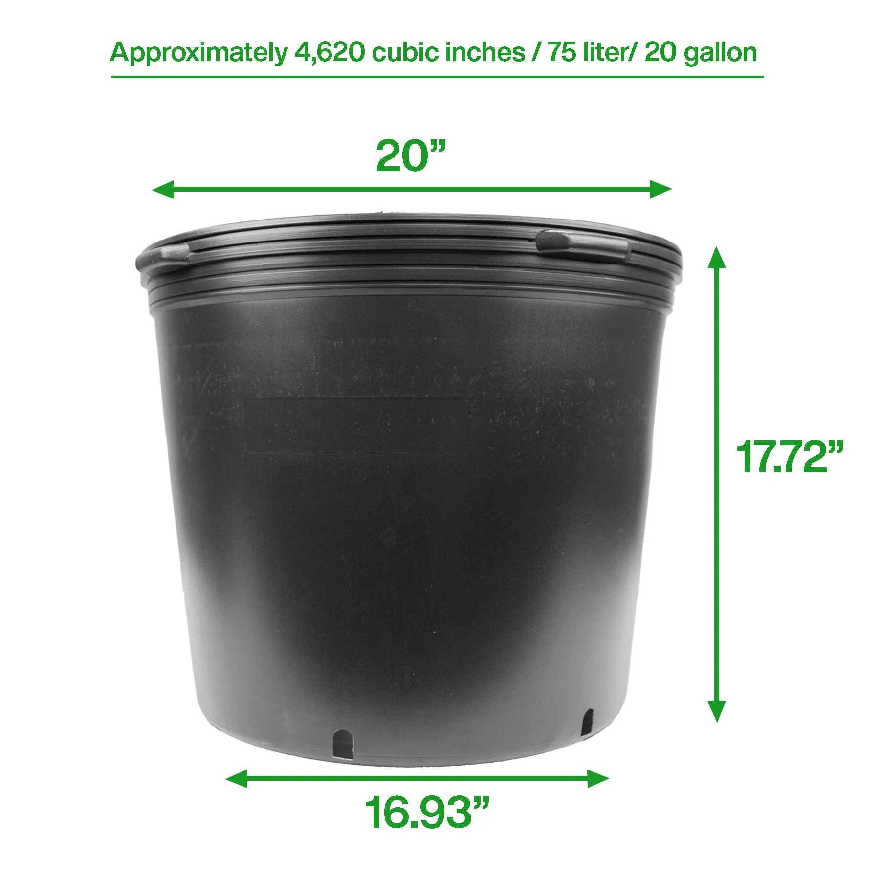 Viagrow 20 Gallon Nursery Pot (EA)