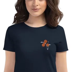 Women's Embroidered Adaptavist Balloon Design T-Shirt CB1